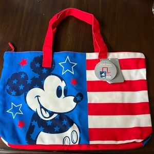 Disney Tote American Flag New with Tags
